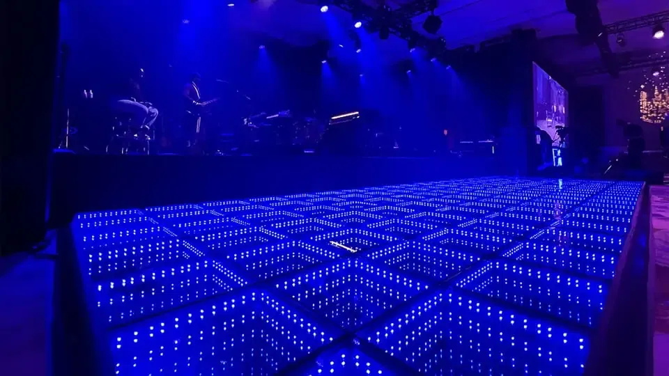 Pantallas LED de piso